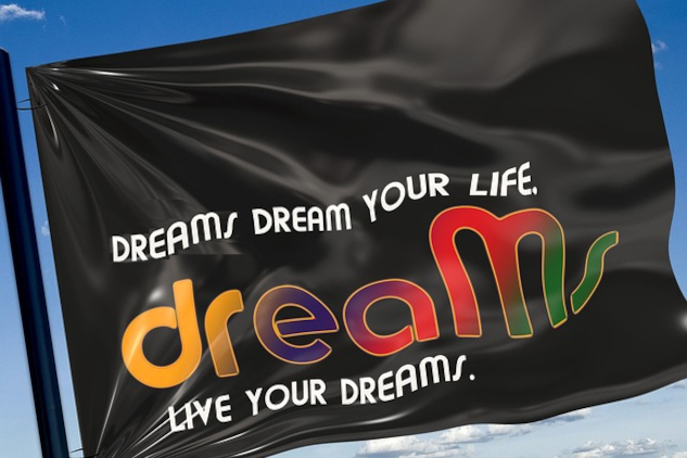 A banner with the words "Dreams Dream Your Life, Live Your Dreams".&nbsp;Image by Gerd Altmann from Pixabay.&nbsp;