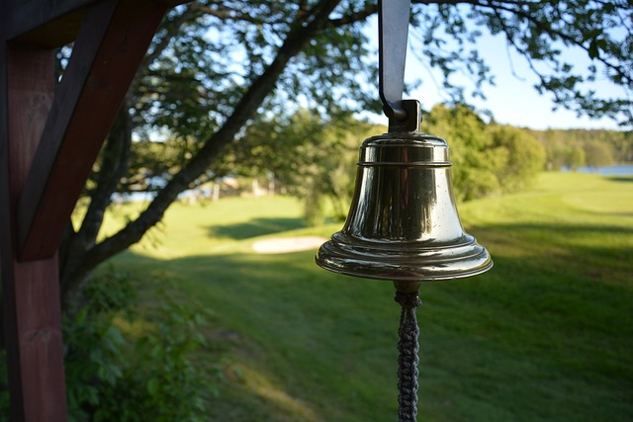 The Power of Right Thinking: It Starts with Each One of Us a bell or gong hanging from a tree